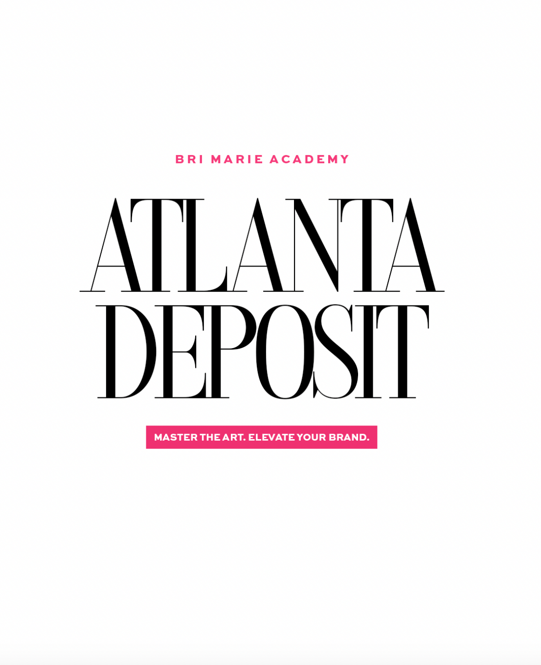ATLANTA, GEORGIA (DEPOSIT ONLY)
